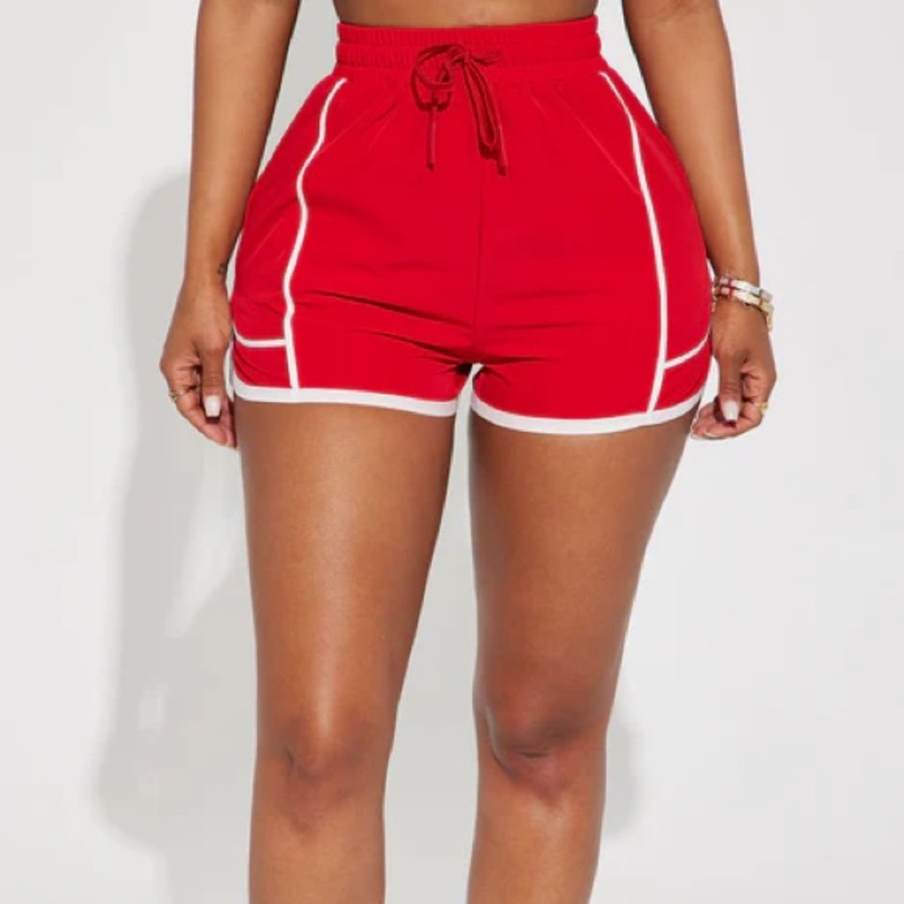 Red Women's Shorts